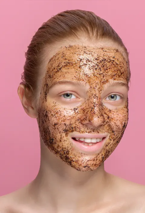 La peau, un exfoliant au marc de café